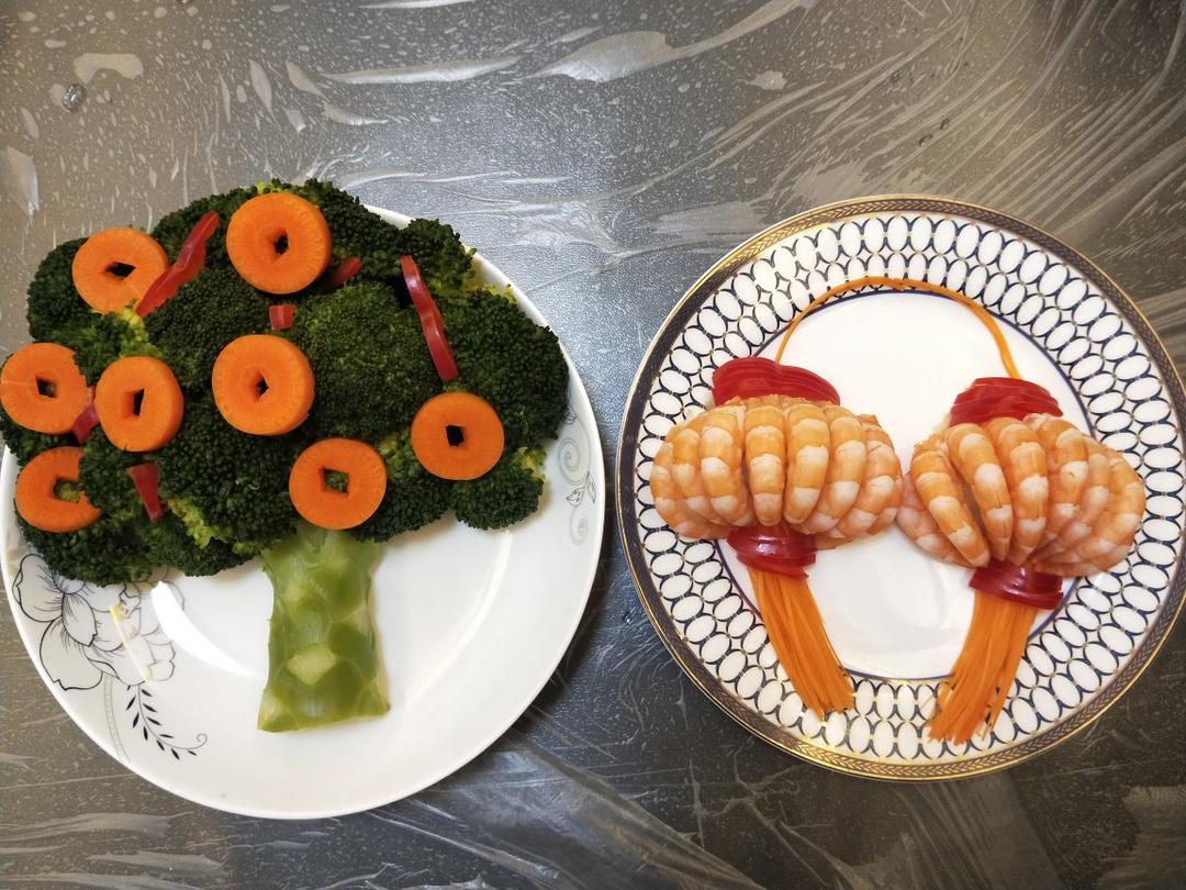 年夜菜之吉祥发财树（辣汁西兰花）