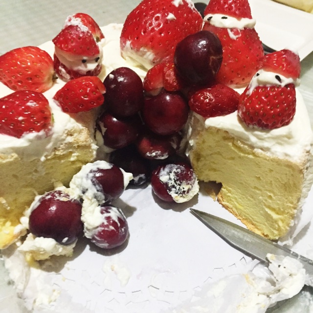 超简单完美戚风蛋糕（6寸2蛋）附打发、翻拌、脱模视频