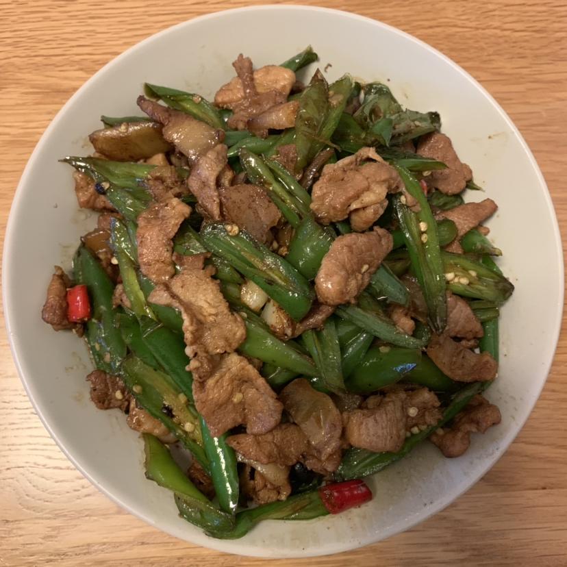 农家小炒肉【记忆中勾魂的油汤】