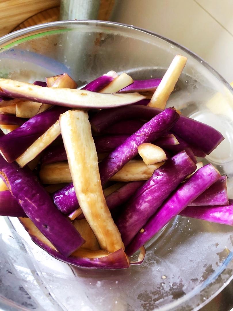 红烧肉沫茄子