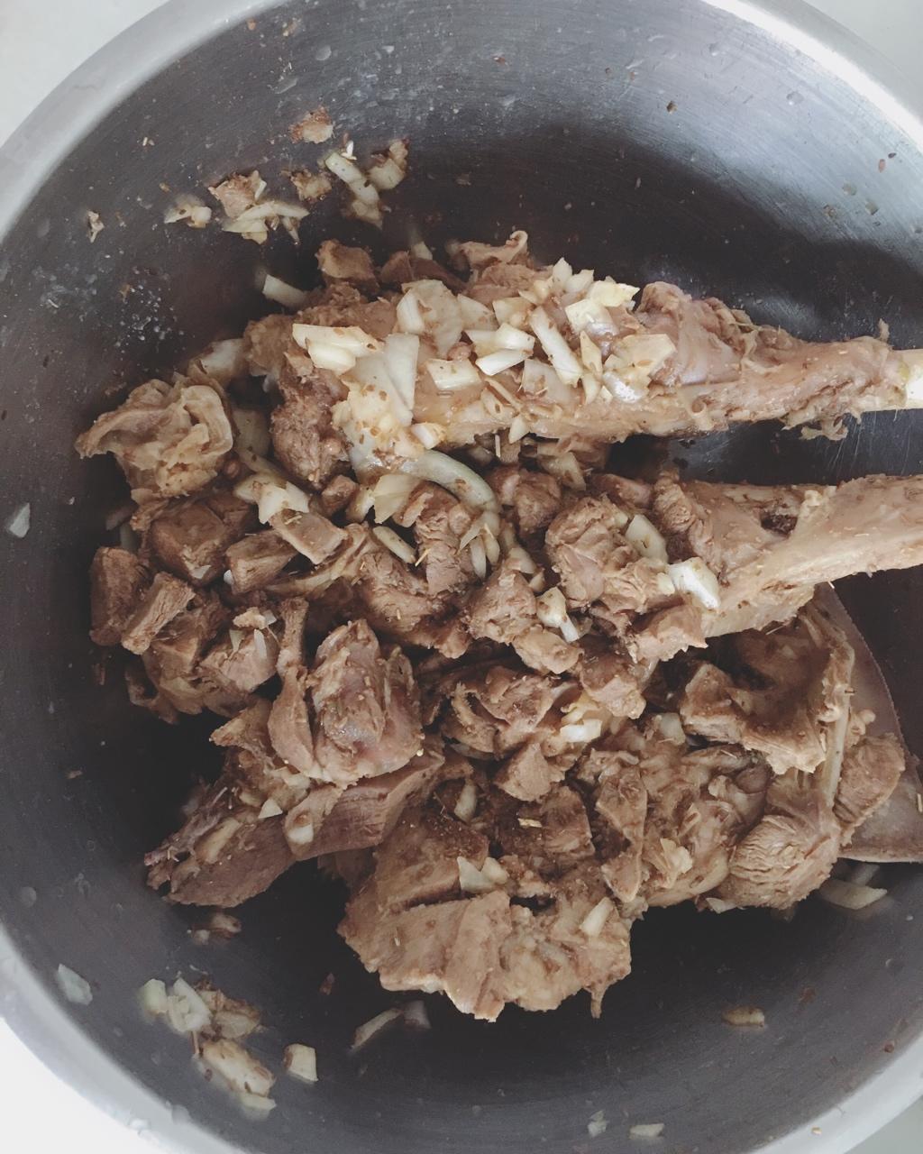 烤羊腿