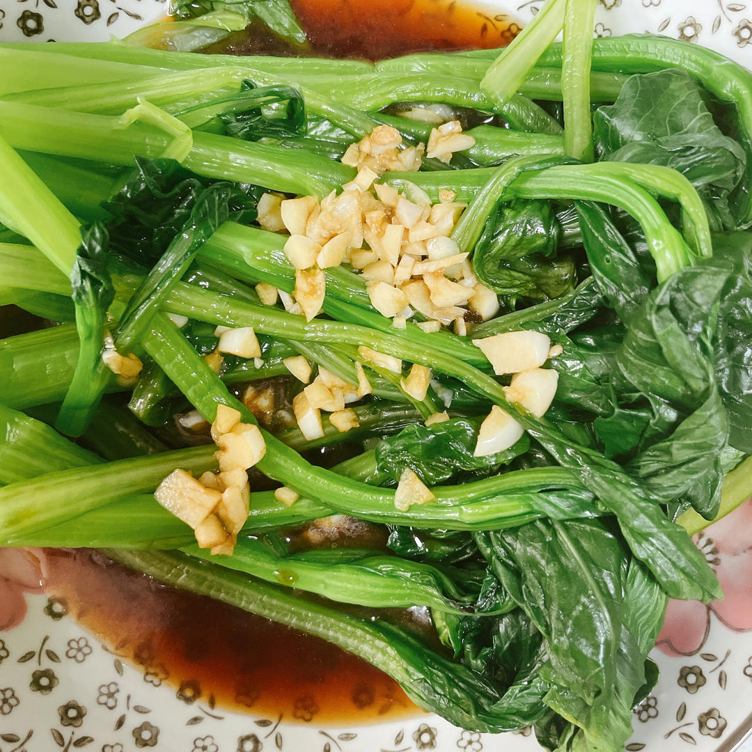 经典粤菜-白灼菜心（超详）