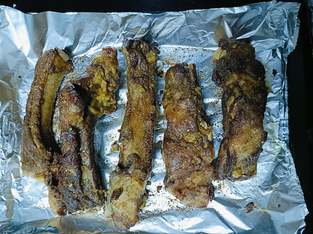 香到骨头里的蒜香排骨（烤箱）