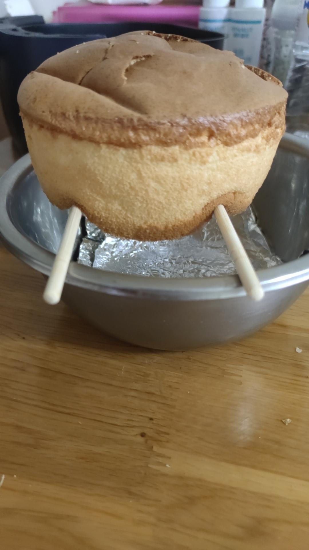 一次成功🍰空气炸锅戚风蛋糕