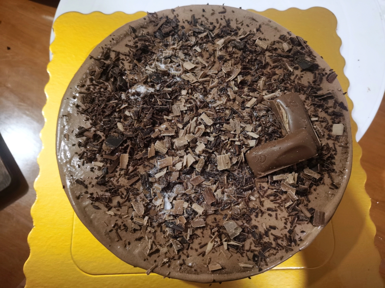 巧克力奶油蛋糕