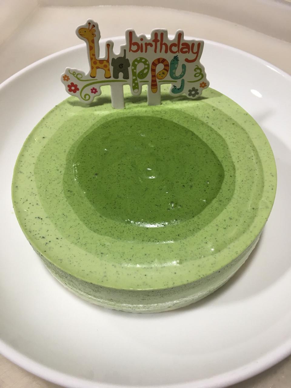 渐变抹茶慕斯蛋糕：我Amanda带着既美又作的抹茶甜点又来了！【曼食慢语】