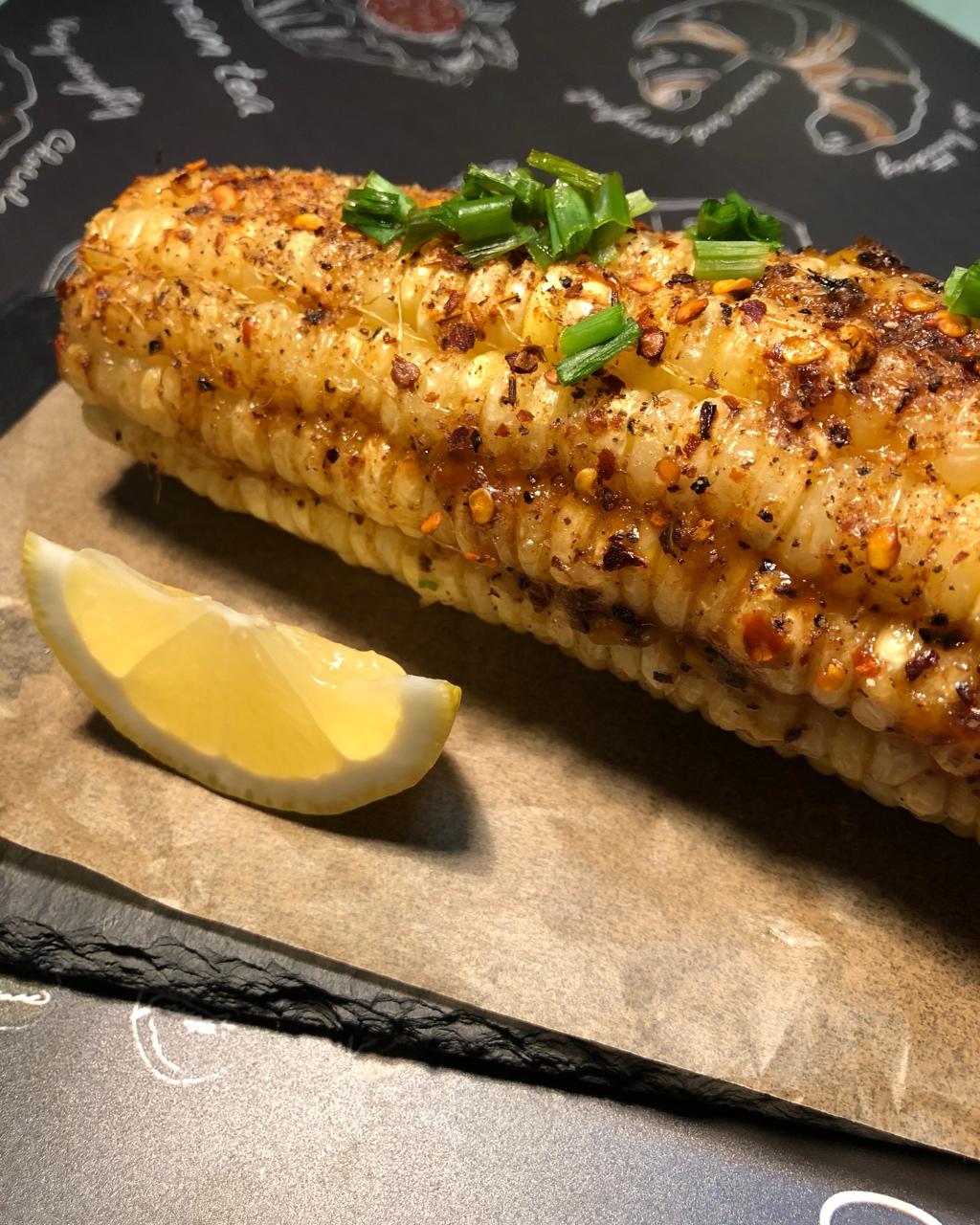 泛娘做的香辣烤玉米