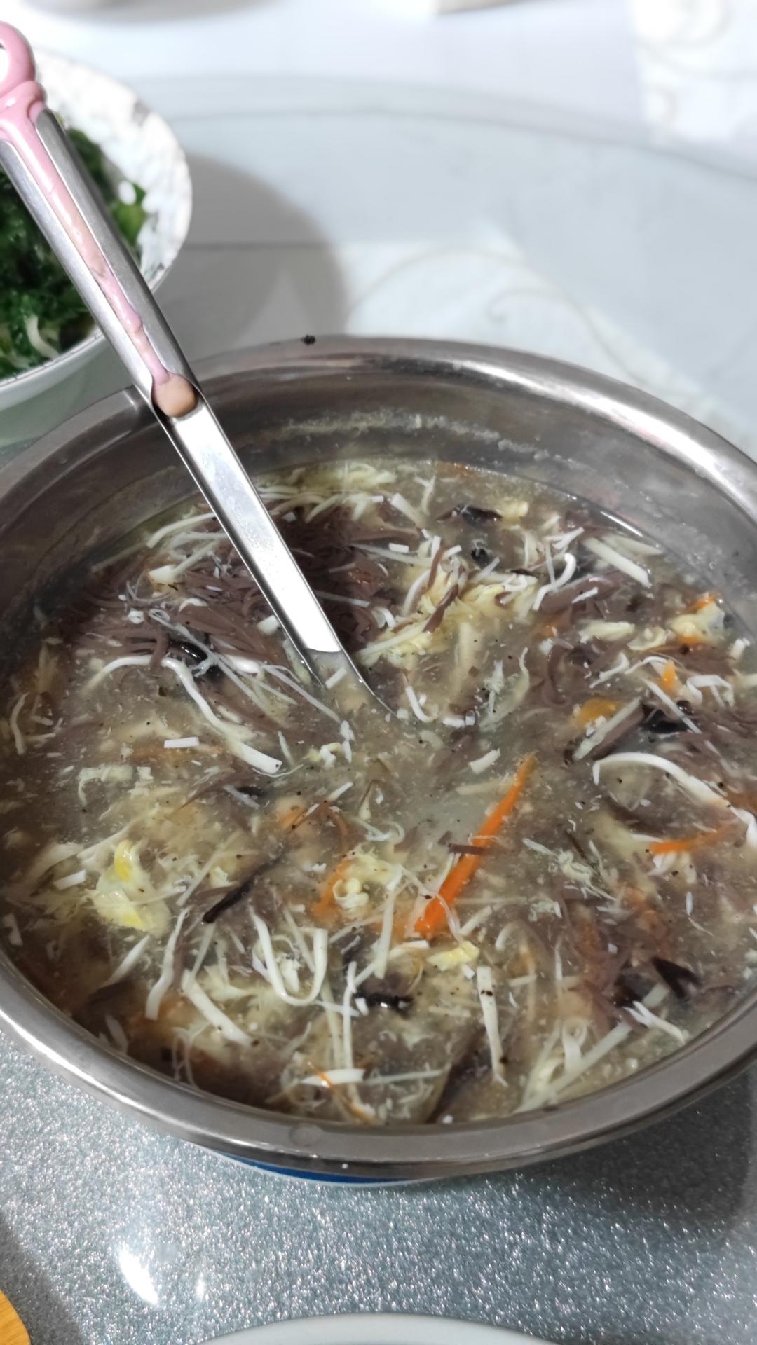 豆腐鸭血羹