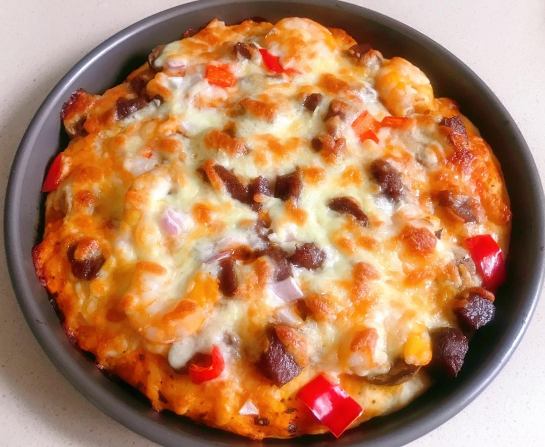 8寸纯手工什锦披萨