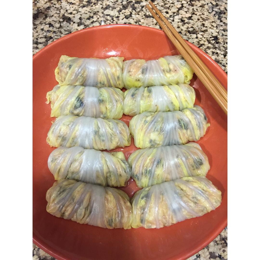 肉酿白菜卷