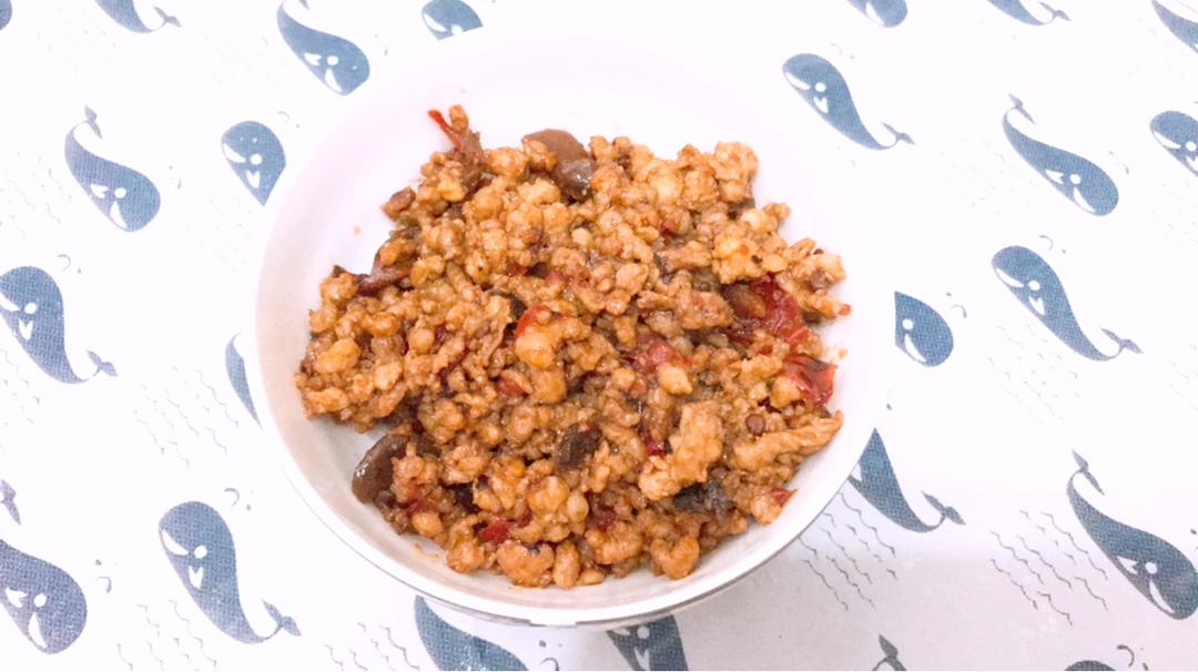 蘑菇辣肉酱