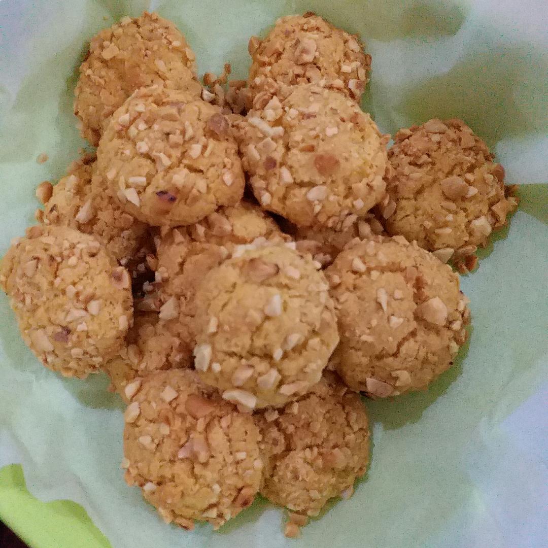 超级好吃的花生酥饼