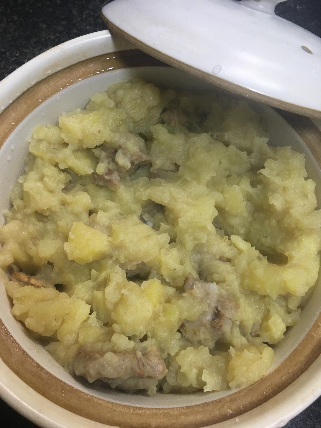 大道至简排骨烧土豆