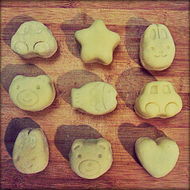 栗子兔&豆沙熊冰皮月饼