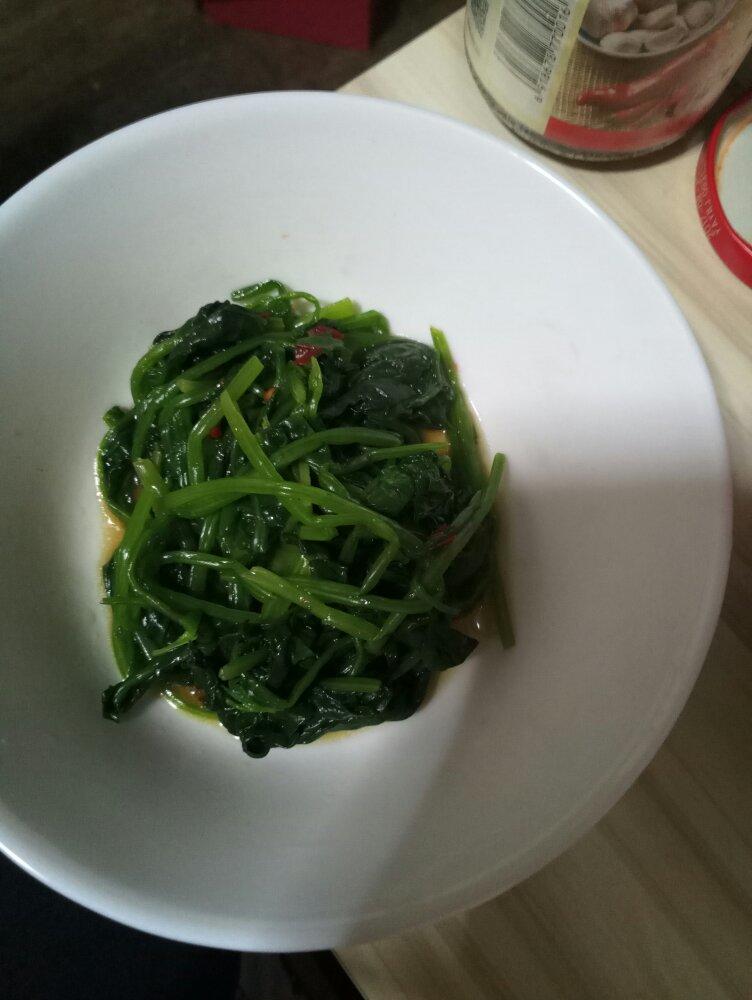 凉拌菠菜