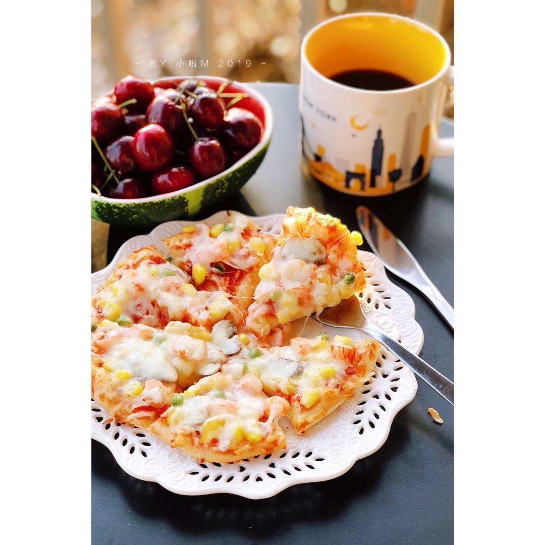 简易版薄饼披萨