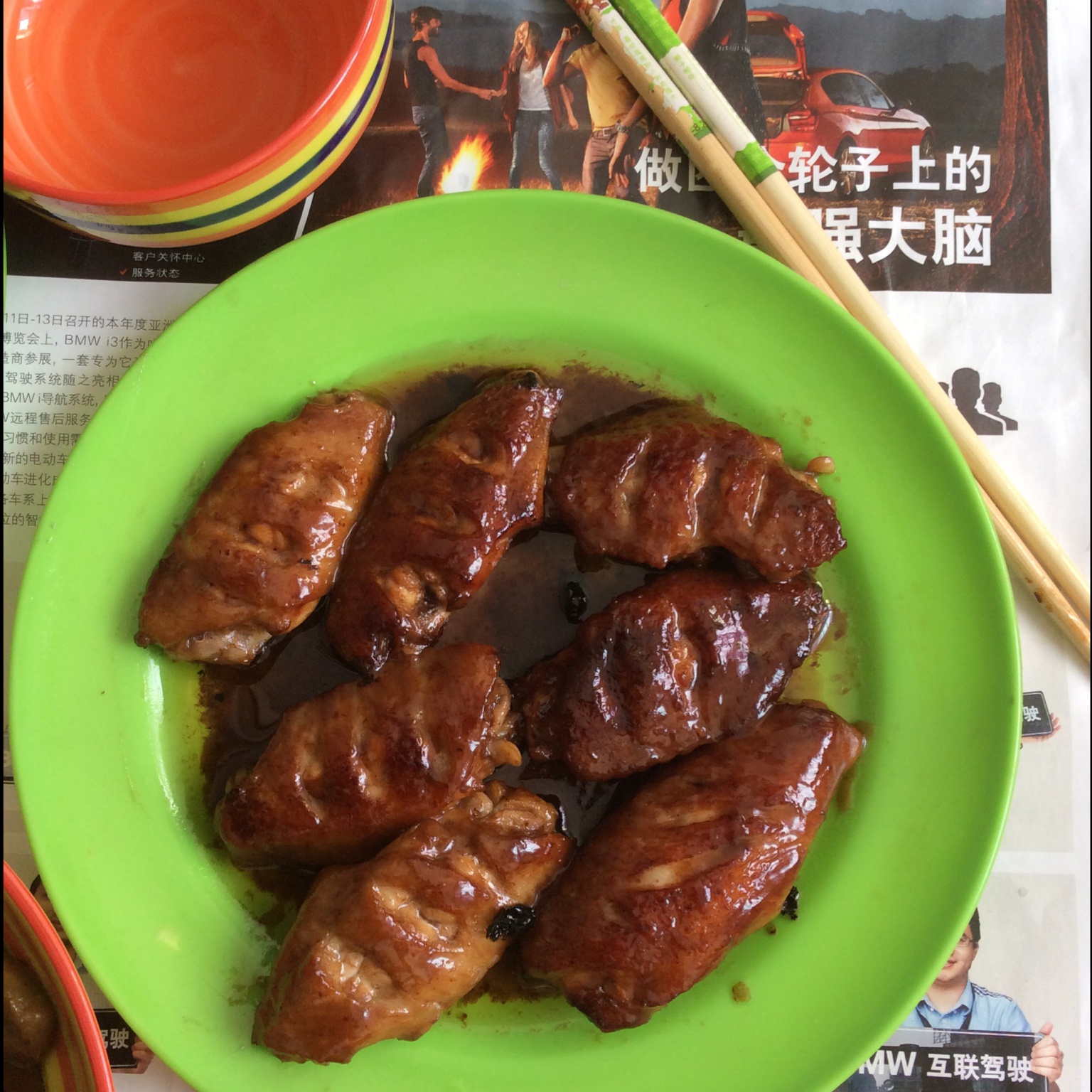 可乐鸡翅