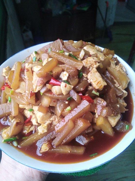 红烧豆腐