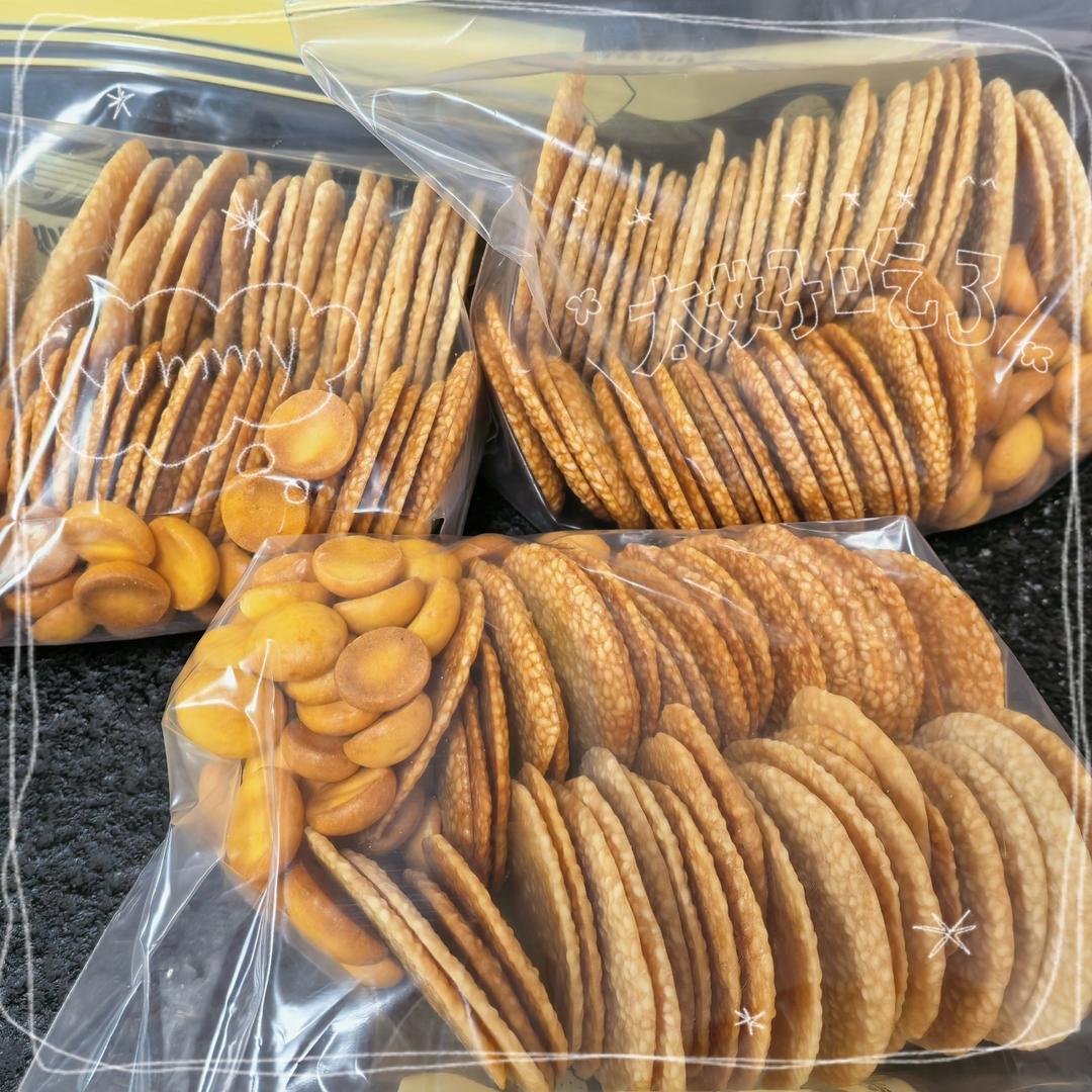 芝麻薄脆（糯米粉版）