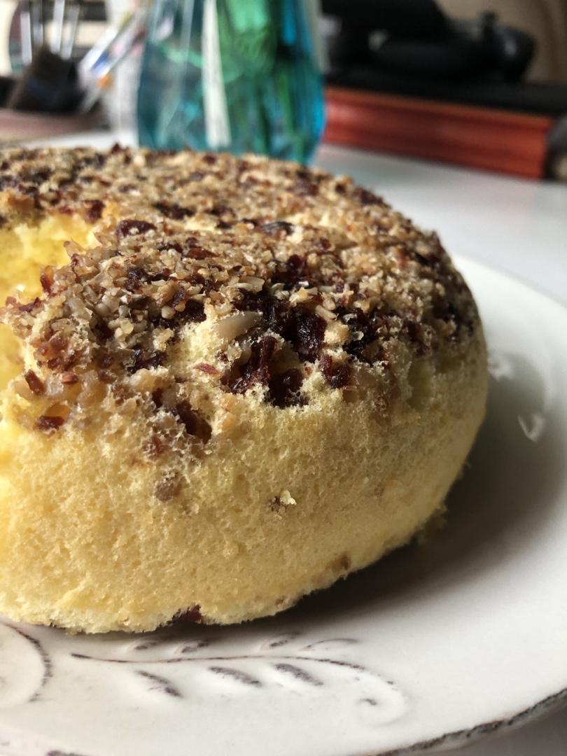 蒸蛋糕（戚风做法）6寸