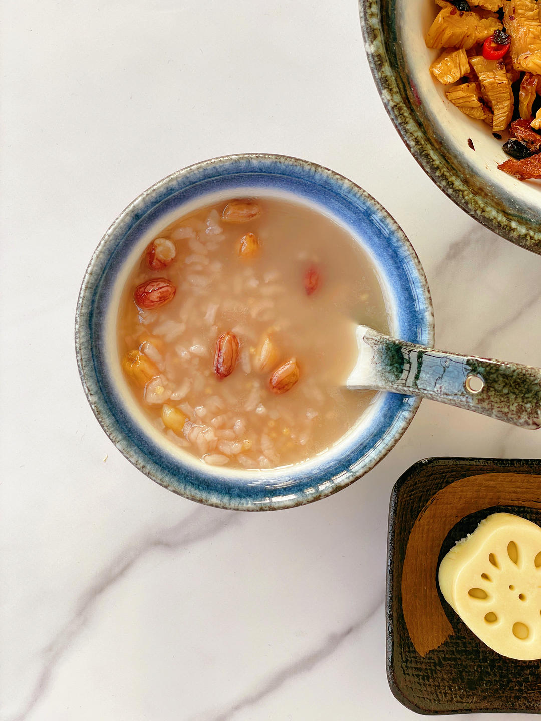 醒脾和胃,润肺化痰,滋养调气的花生粥