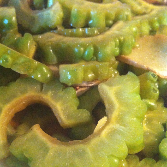 一夫食堂的拌苦瓜