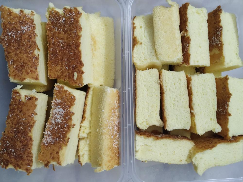 简单营养的椰蓉戚风蛋糕（28*28金盘量）