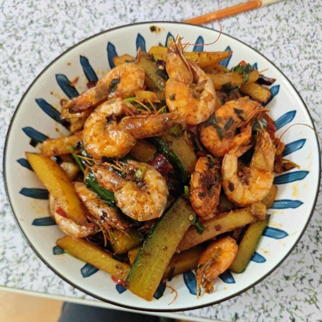 干锅香辣虾