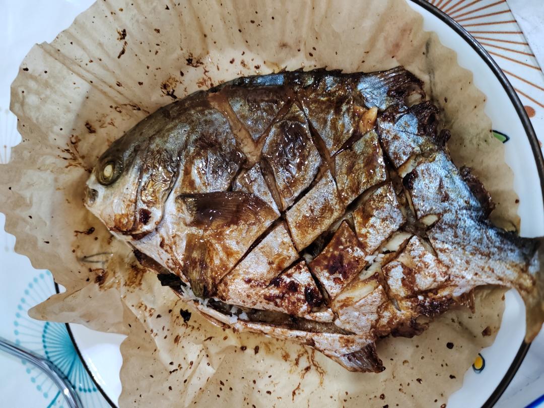 烤鲳鱼（空气炸锅）
