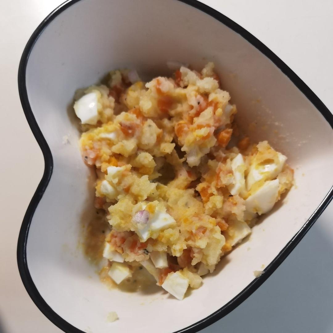 好吃到舔碗的鸡蛋土豆泥沙拉