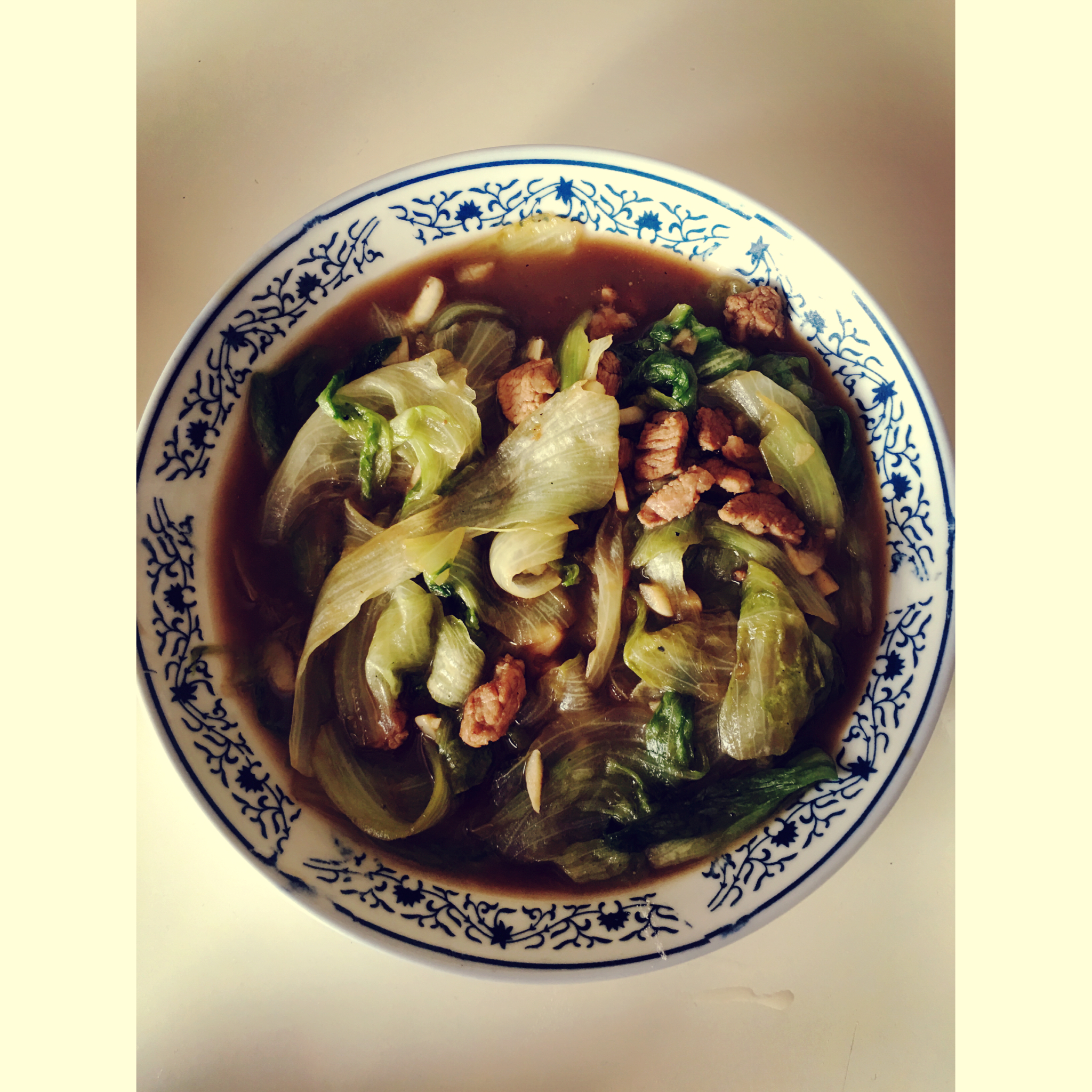 蚝油西生菜