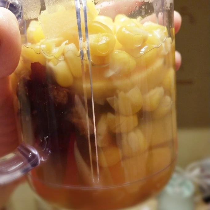 【减肥时的小甜点】健康低脂好吃的酸奶玉米红枣红薯泥的做法 步骤3