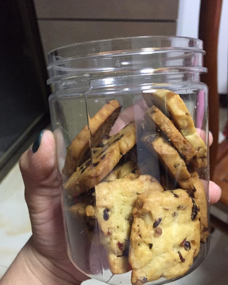 低糖少油版蔓越莓饼干