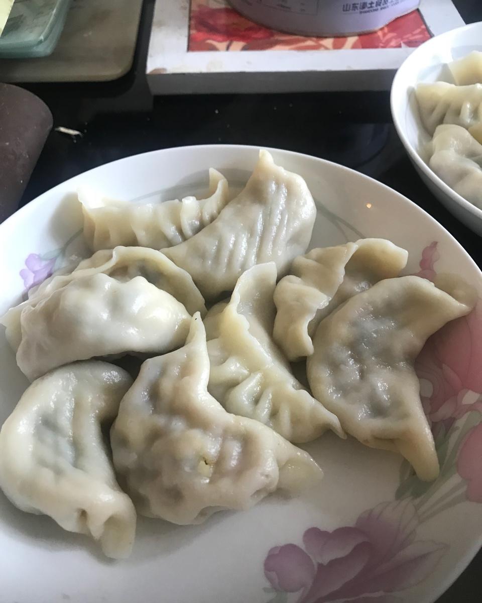 胡萝卜鸡蛋香菇木耳素馅饺子