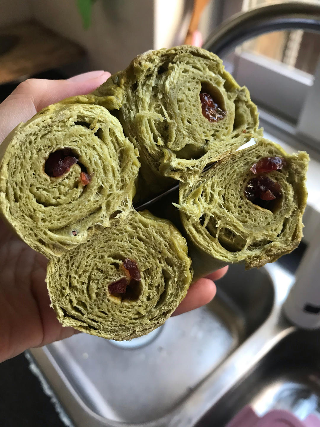 低糖无油抹茶贝果