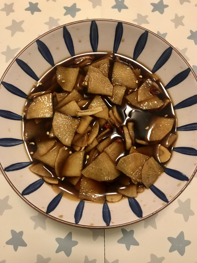 酸辣凉拌萝卜
