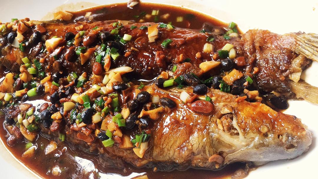 ostrich_jw7r做的豆豉红烧鱼