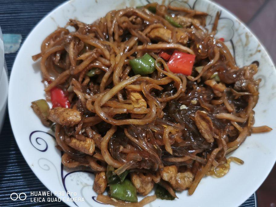 酸萝卜炒肉