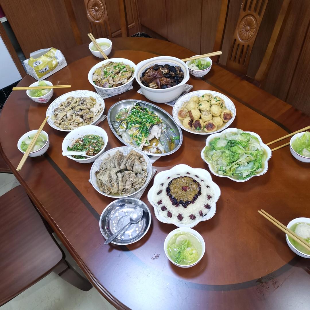 2021吉祥如意年夜饭菜单
