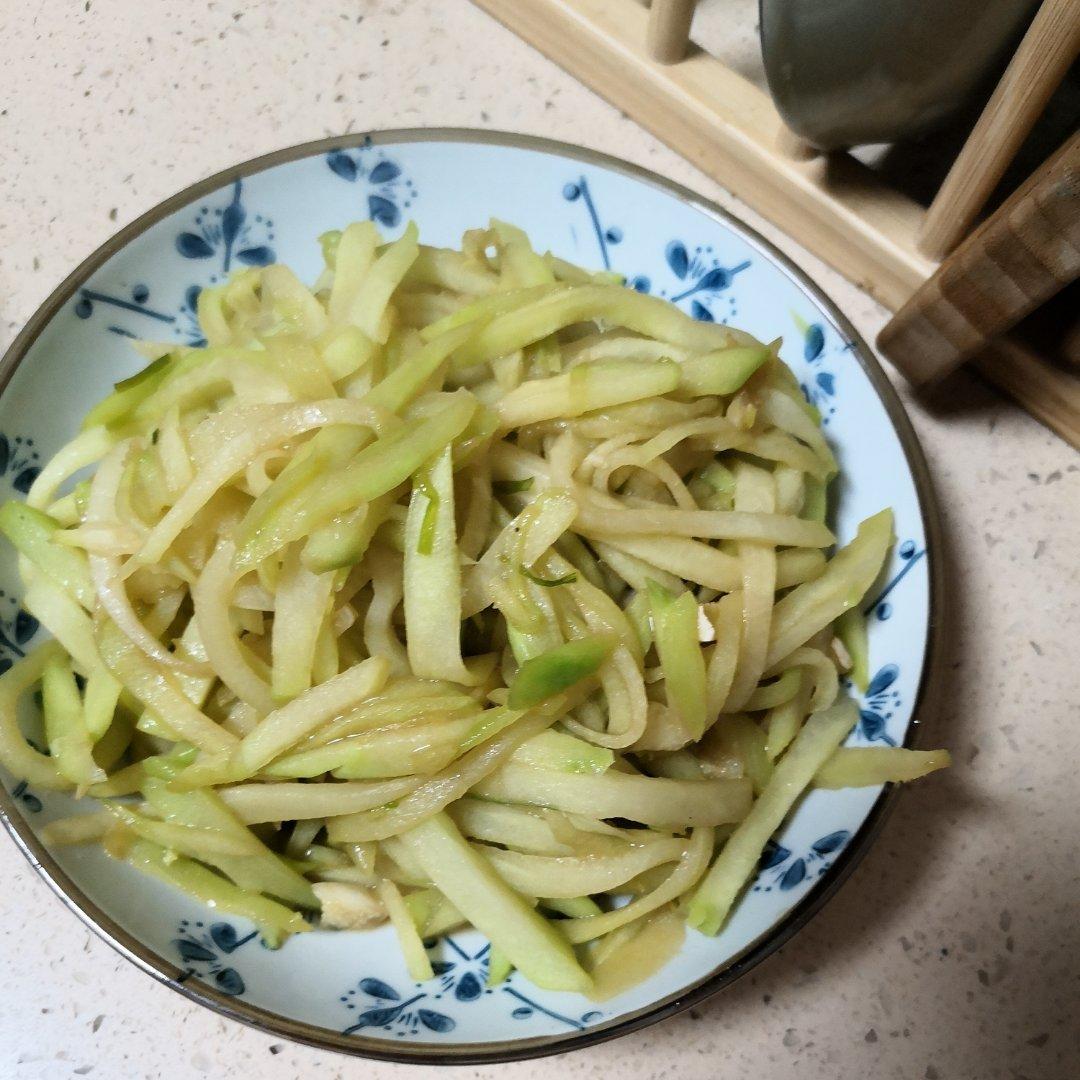 营养鲜美❤️炝炒佛手瓜