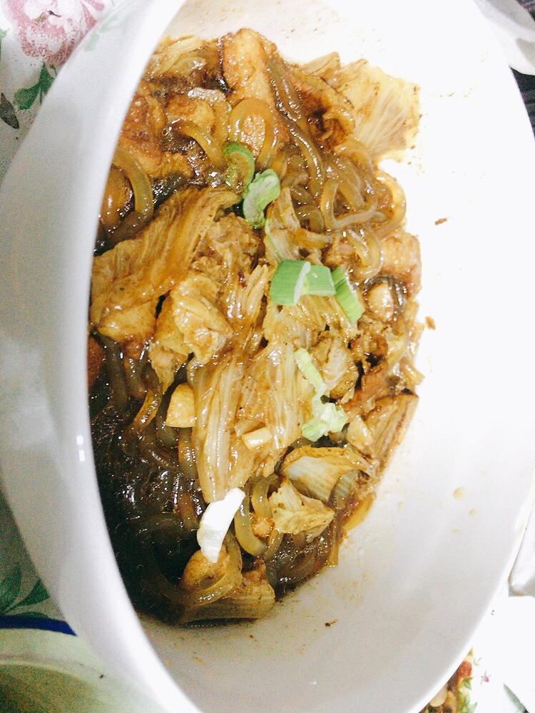 猪肉白菜炖粉条