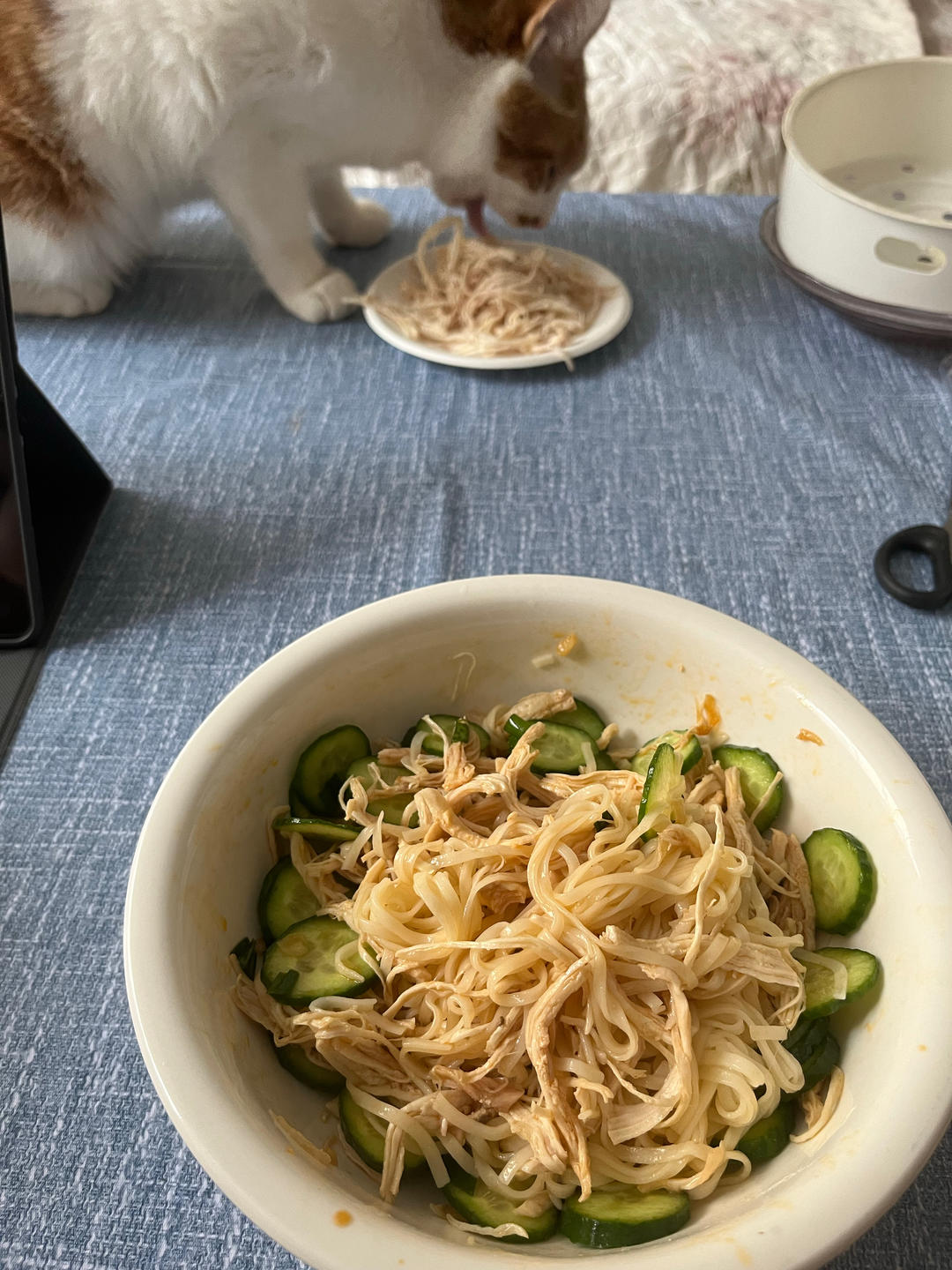 🥒鸡丝凉面