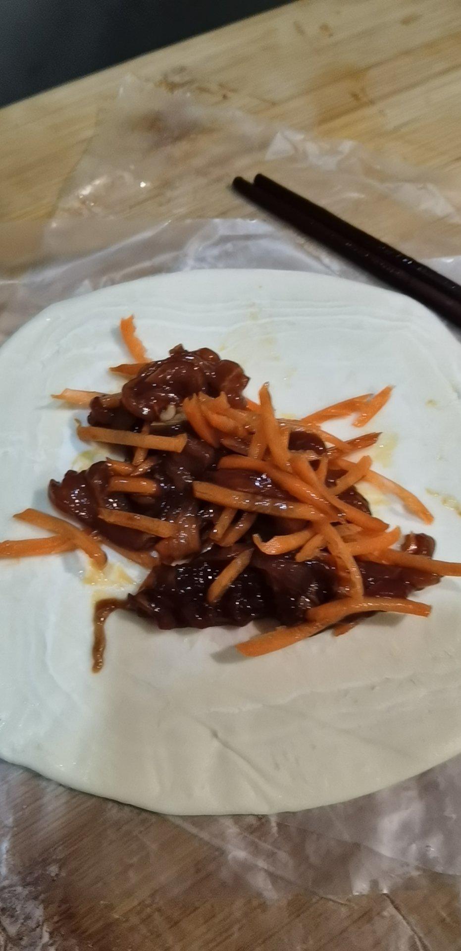 无需揉面～肉嫩多汁青椒肉丝饼❗️超级好吃