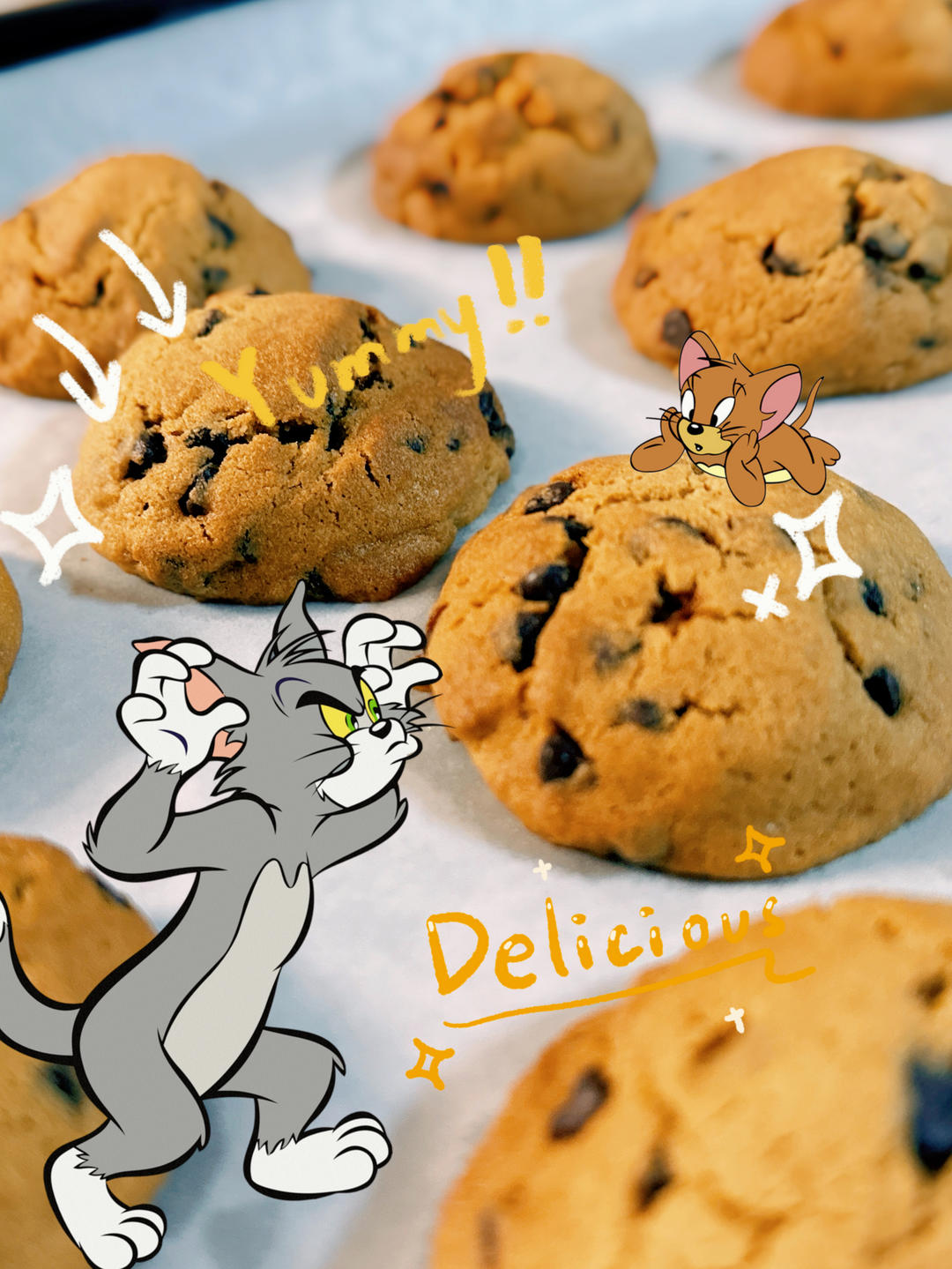 美味快手的经典美帝巧克力软曲奇