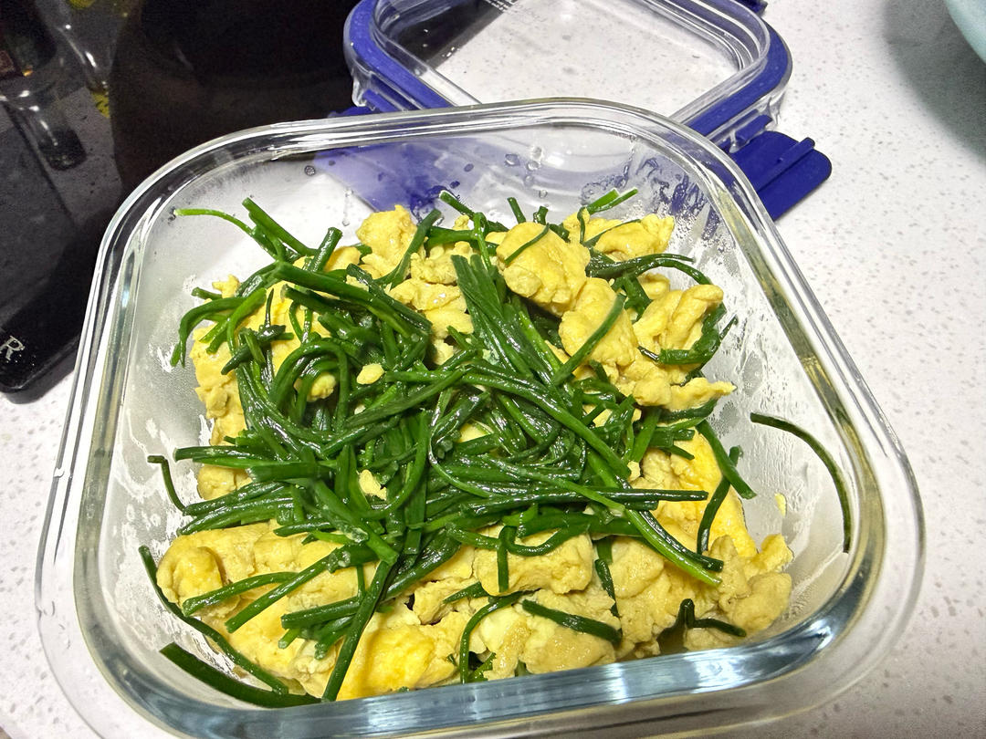 我炒了一盘世上最昂贵的葱：沙葱炒鸡蛋