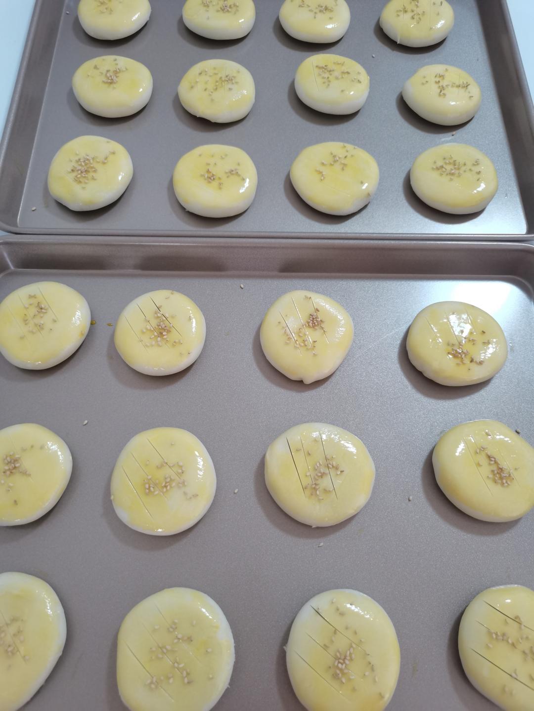 红豆酥饼这样做，免松弛，省时不破酥，成功率高，新手都能轻松搞定