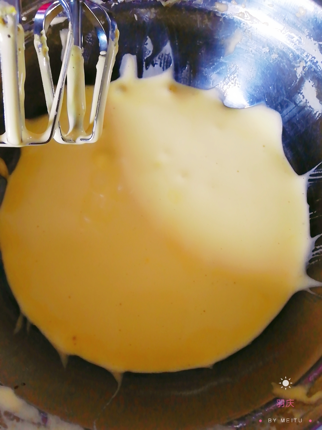 蛋黄溶豆的做法 步骤3
