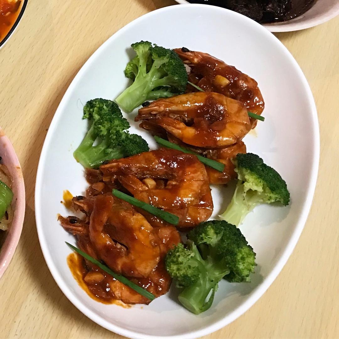 油焖大虾