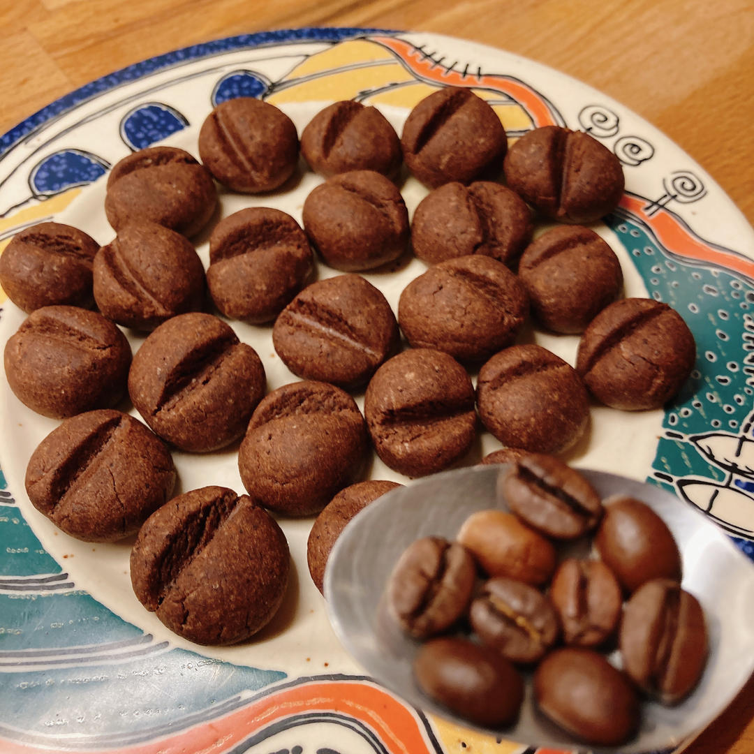 咖啡豆豆饼干