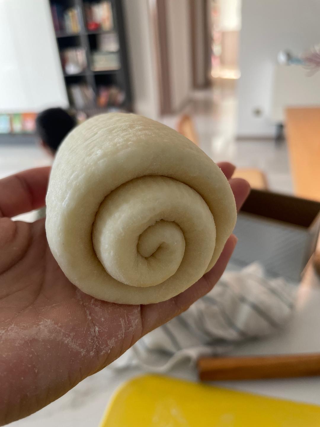 纯奶手撕吐司的做法 步骤1